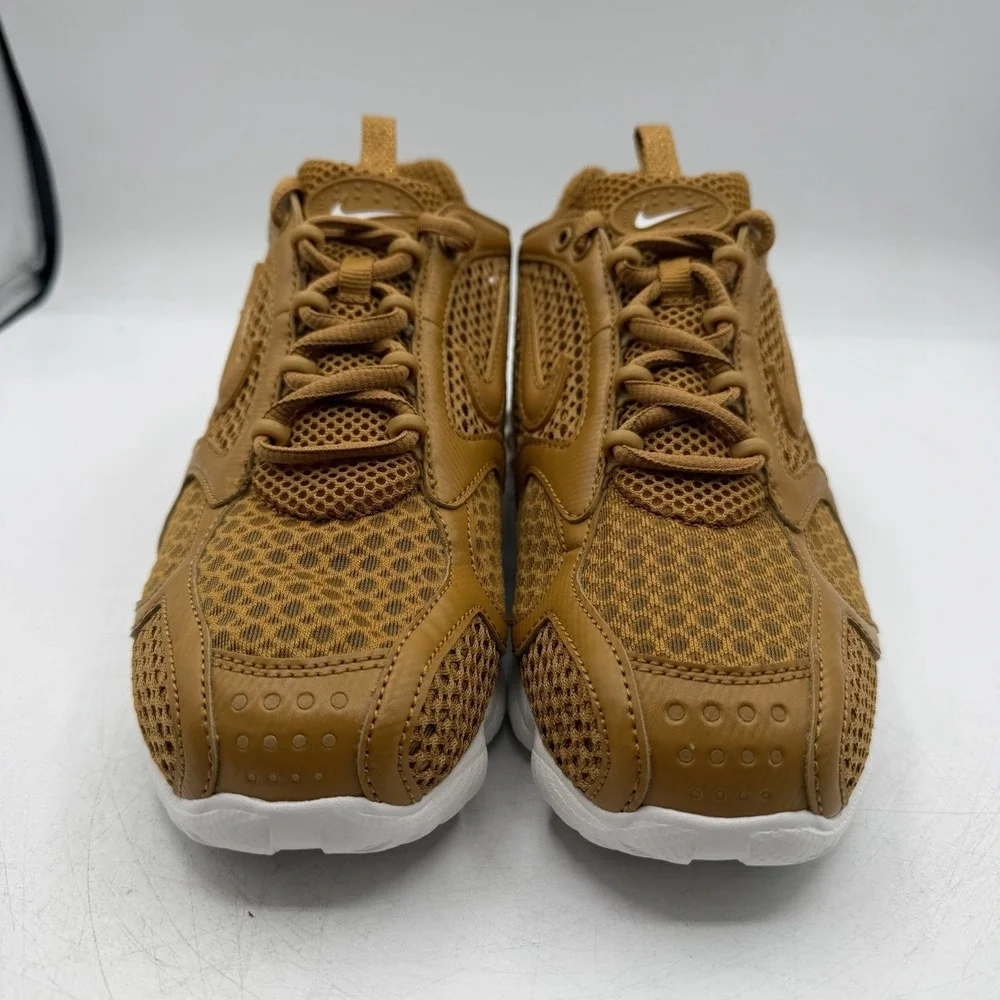 Nike Air‎ Zoom Spiridon Cage 2 Running Shoes Mens 6 Womens 7.5 Wheat HQ3552-799